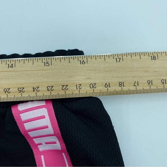 Puma Woman’s Black With Pink Racing Stripe - Large - Picture 4 of 10